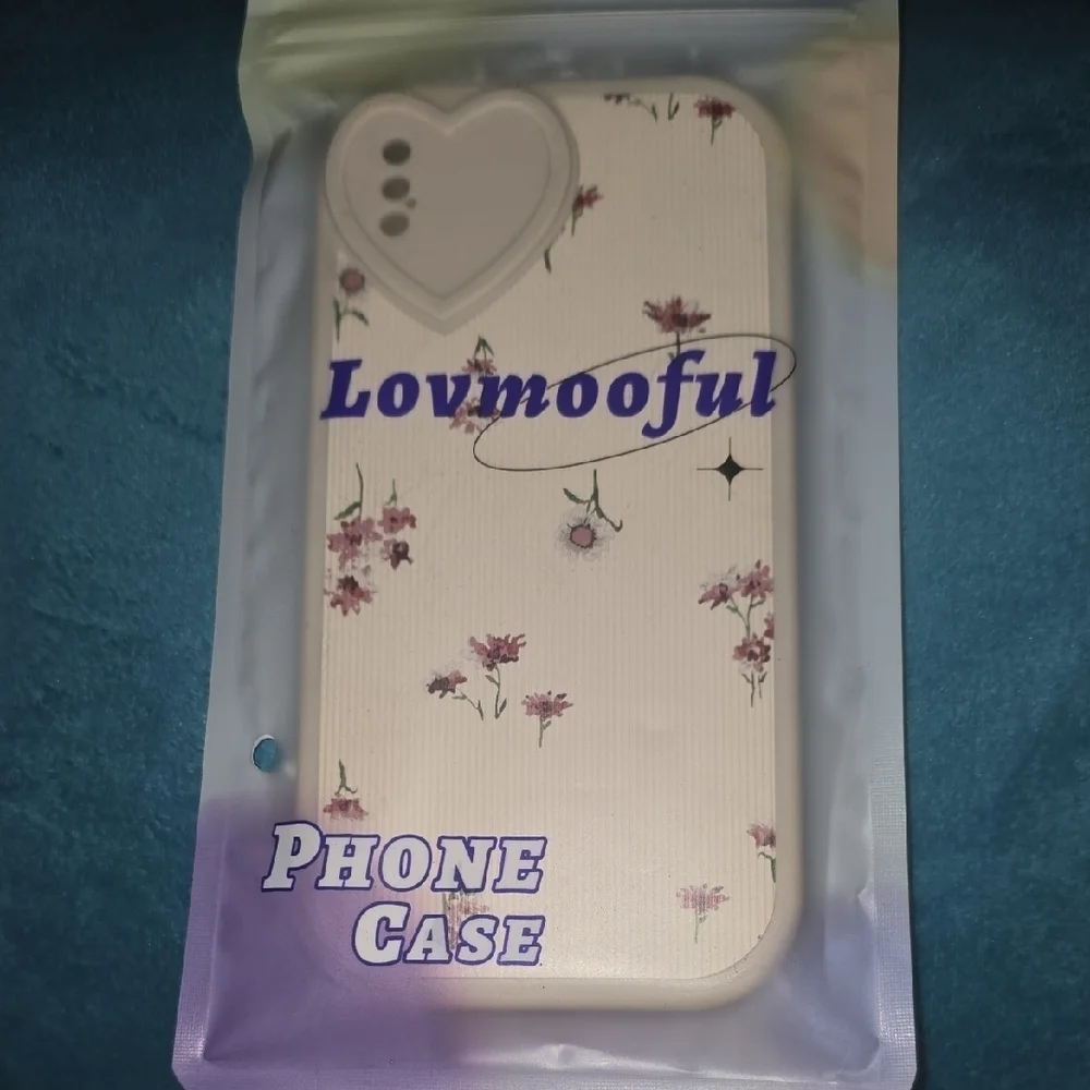Floral Phone Case - Cream